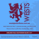 Wests Junior Lions Rugby - Adelaide Hills Sauvignon Blanc 2019