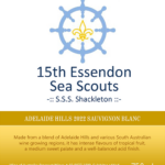 15th Essendon Sea Scouts - Adelaide Hills 2022 Sauvignon Blanc