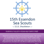 15th Essendon Sea Scouts - Barossa Valley 8-year-old Tawny Port