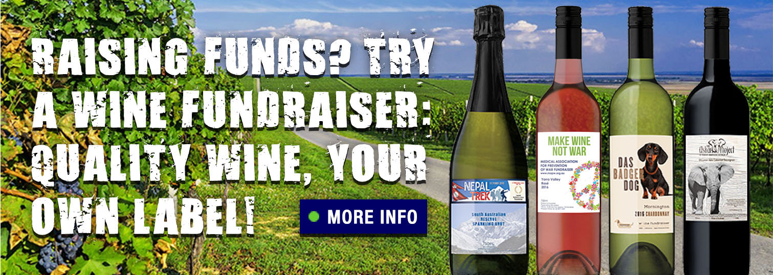 Prospect Wines FUNDRAISING Banner