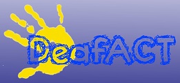 DeafACT logo