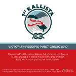 1st Kallista Scouts - Victorian Reserve Pinot Grigio 2019