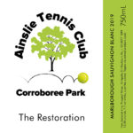 Ainslie Tennis Club - Marlborough Sauvignon Blanc 2019