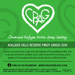 Combined Refugee Action Group Geelong (CRAG) - Adelaide Hills Reserve Pinot Grigio 2021