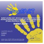 DeafACT - Hunter Valley Shiraz 2016