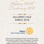 Grafton Midday Rotary Club - McLaren Vale Shiraz 2018