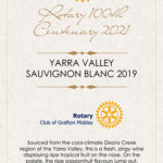 Grafton Midday Rotary Club - Yarra Valley Sauvignon Blanc 2019