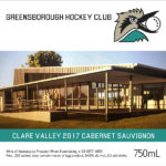 Greensborough Hockey Club - Clare Valley 2017 Cabernet Sauvignon