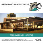 Greensborough Hockey Club - Coonawarra 2016 Shiraz