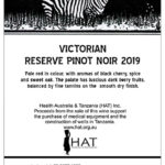 Health Australia & Tanzania - Victorian 2019 Reserve Pinot Noir