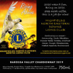 Highfields NED Lions Club - Barossa Valley Chardonnay 2019