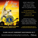 Highfields NED Lions Club - Clare Valley Cabernet Sauvignon 2017