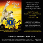 Highfields NED Lions Club - Victorian Reserve Rosé 2019