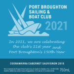 Port Broughton Sailing & Boat Club - Coonawarra Cabernet Sauvignon 2018