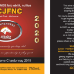 Whitehorse Colts Junior Football & Netball Club - Victorian Reserve Chardonnay 2019
