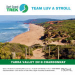 Surf Coast Trek - Team Luv a Stroll - Yarra Valley Chardonnay 2018 (vegan)