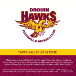Drouin Hawks Netball Club - Yarra Valley 2019 Rosé (vegan)
