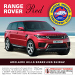 Range Rover Discovery Club of SA - Adelaide Hills Sparkling Shiraz