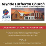 Glynde Lutheran Church - Coonawarra 2017 Cabernet Sauvignon (vegan)