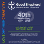 Good Shepherd Lutheran School Para Vista - Adelaide Hills 2019 Sauvignon Blanc