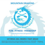 Blue Mountains Dragon Boat Club - Victorian 2021 Reserve Pinot Grigio