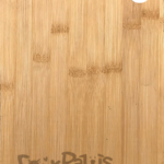 Four Paws Adoption and Education Inc. - Bamboo Cheese Board engraved with Four Paws logo