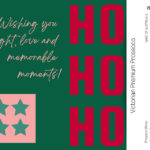 Christmas Prosecco 1-bottle Gift - Ho Ho Ho