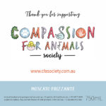Compassion For Animals Society - Moscato Frizzante