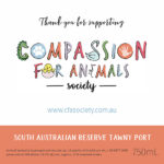 Compassion For Animals Society - South Australian Reserve Tawny Port