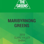Maribyrnong Greens - Clare Valley 2018 Shiraz (vegan)