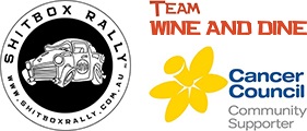 Shitbox Rally Team Wine and Dine logo