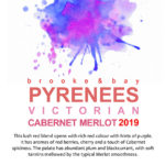 Whitehorse Cluster Australia Rotary Centenary - Pyrenees Victorian Cabernet Merlot 2019