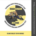 The Tasmania Road Crash Rescue Team - Clare Valley 2019 Shiraz (vegan)