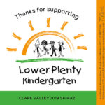 Lower Plenty Kindergarten - Clare Valley 2019 Shiraz (vegan)