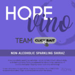 Country Hope, Team Click Bait - Non-Alcoholic Sparkling Shiraz (vegan)