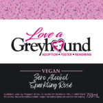 Love A Greyhound Inc - Zero Alcohol vegan Sparkling Rosé