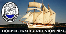 Doepel Family Reunion 2023 logo