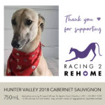 Racing 2 Rehome - Hunter Valley 2018 Cabernet Sauvignon