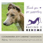 Racing 2 Rehome - Coonawarra 2019 Cabernet Sauvignon (vegan)