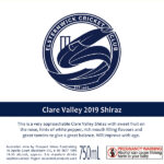 Elsternwick Cricket Club - Clare Valley vegan Shiraz 2019