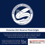 Elsternwick Cricket Club - Victorian Reserve Pinot Grigio 2021