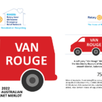 RIMERN (Rotary Inner Melbourne Emergency Relief Network) VAN Campaign 2023 - South Australian 2022 Cabernet Merlot
