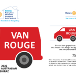 RIMERN (Rotary Inner Melbourne Emergency Relief Network) VAN Campaign 2023 - South Australian 2022 Shiraz