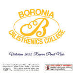 Boronia Calisthenics College - Victorian 2022 Reserve Pinot Noir