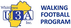 Whittlesea U3A Walking Football Program logo