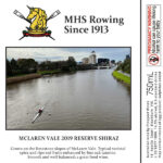 Melbourne High School Rowing Wines - McLaren Vale 2019 Reserve Shiraz