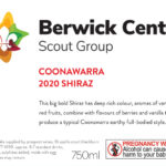Berwick Central Scout Group - Coonawarra 2020 Shiraz