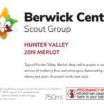 Berwick Central Scout Group - Hunter Valley 2019 Merlot