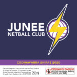 Junee Netball Club - Coonawarra Shiraz 2020
