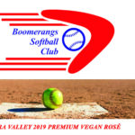 Boomerangs Softball Club - Yarra Valley 2019 Premium vegan Rosé